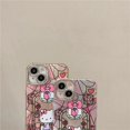 Hellokitty Tulip Secret Garden iPhone Case for iPhone 15 14 Promax 12 13 11 Cartoon Sweet Girls