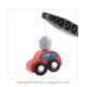 thumbnail image 4 of Set de vagones de tren de carga Orbrium Toys para ferrocarril de madera, 4 of 8
