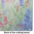 thumbnail image 5 of Texas Bluebonnets in Watercolor Glass Cutting Board Large 12 in x 15 in, 5 of 5