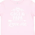 thumbnail image 4 of Inktastic Gigi and Papa Love Me Boys or Girls Baby T-Shirt, 4 of 5