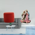 thumbnail image 2 of Escabel,Reposapiés pequeño,taburete otomano,sofá,taburete de té,Reposapiés Cubo Taburete Taburete para Dormitorio Baño,Letrero de mesa,Decoración de escritorio acrílica Rincón festivo, 2 of 8