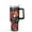 Black, variant on 40oz Snowman Tumbler with Handle Straw Leak Proof Stainless Steel Cup Christmas Presents Gifts