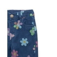 thumbnail image 3 of Garanimals Toddler Girl Print Straight Denim Pants, Sizes 12M-5T, 3 of 3