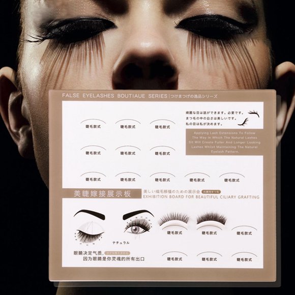 Libro de almacenamiento de pestañas Colcomx