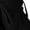 Black, variant on AURA Womens Summer 2024 Solid Color Midi A Line Dress High Waist Short Sleeve Button Front