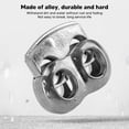 thumbnail image 4 of 10Pcs Cord Lock Stopper Clamp Locker For Drawstring Shoelaces Lace Locking End Tightener Zinc Alloy Spring Buckle Round, 4 of 8