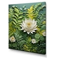 thumbnail image 2 of Designart "Ferns' Wonderland In The Green World" Ferns Canvas Art Print, 2 of 7