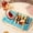 33x19.5cm, variant on Shark Charcuterie Board,Ceramic Shark Dip Serving Trays,Creative Design Seafood Themed Plate,For Sushi Plate,Dumpling Dish,3-in-1 Ceramic Serving Tray with Built-in Sauce Bowl & Chopstick Rest