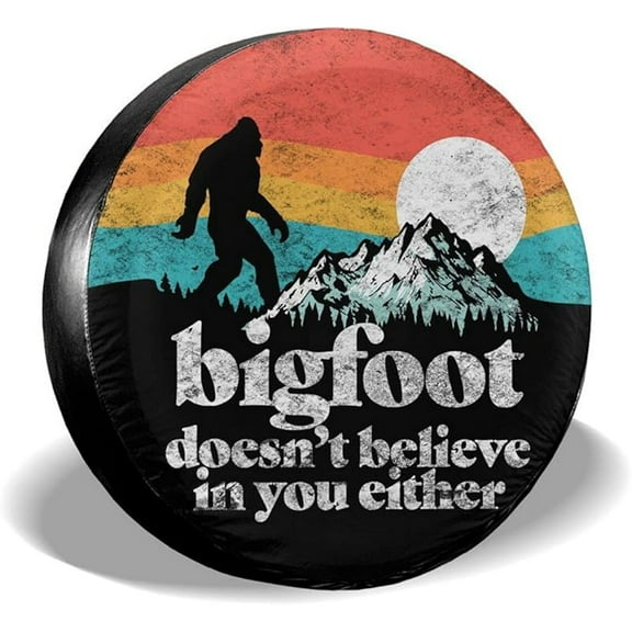 Rv Spare Tire Cover for RV Trailer Camper Wheel Protectors Weatherproof Universal for Trailer Rv SUV Truck Camper Accessories for Travel Trailers Accessories 14" 15" 16" 17"