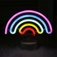 thumbnail image 5 of Rainbow Neon Sign Rainbow Neon Light, LED Rainbow Lamp Night Light, USB/Battery Operated Neon Sign Rainbow Room Decor, 5 of 7
