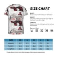 thumbnail image 4 of Fuzoiu Christmas Snowman With Hat Print Youth Short Sleeve T-Shirt,Youth Dry-Fit Active Athletic T-Shirt,Short Sleeve Tops Tees for School, Sports, and Casual Wear, 4 of 6
