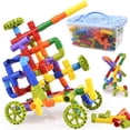 thumbnail image 1 of Bloques de construcción de tuberías de agua para niños, juguetes de ensamblaje, ensamblaje de plástico para niños de 3, 4 y 6 años, ensamblaje educativo para niños de 7 años, 1 of 5