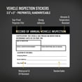Daily Inspection Sticker Avery Annual Vehicle Inspection Stickers, 5