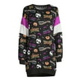thumbnail image 2 of Disney's Nightmare Before Christmas Crew Women's and Women's Plus Sleepshirt with Socks, 2-Piece, 2 of 5