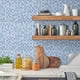 thumbnail image 2 of Papel tapiz de azulejo autoadhesivo azul, 60x300cm, estilo mosaico, pegatina de pared, película decorativa impermeable para azulejos de pared de baño y cocina JAMW Sencillez, 2 of 5