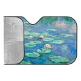 thumbnail image 6 of Awypu Water lilies Car Shades for Front Windows, Funny Windshield Sun Shade for Vehicle SUV Truck Protector 55.12*29.92 in, 6 of 7