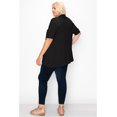 thumbnail image 3 of Women's Plus Size Casual Short Sleeve Open Front Cardigan, 3 of 3