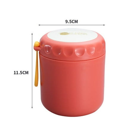 

DanceeMangoo 400ml Insulated Thermos Bottle Sport Water Bottle Mini Capacity Leakproof Coffee Mug Vacuum Flask Couple for Winter