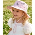 thumbnail image 7 of 2 Pack Baby Toddler Sun Hat UPF 50+ Sun Protection Bucket Hats for Boys Girls Wide Brim Beach Hat Kids Bucket Hat Age 0-6 Years, 7 of 7