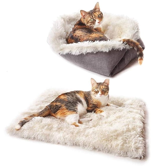 kladzum Fashion Dog Bed Kennel Small Pet Puppy Round Bed House Soft Warm Pad, Dog Supplies