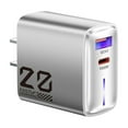 BQLQBQLQ USB C & A Charger Plug 20W Travel Fast Adapter