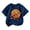 68Navy570, variant on WERYOUNG Toddler Kids Halloween Shirt Boys Skeleton Pumpkin Print Short Sleeve Crewneck T Shirt Loose Fit Fashionable Tees Versatile Top 2-3 Years