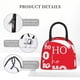 thumbnail image 4 of Easygdp Saying Ho Ho Ho Bolsa de Almuerzo Insulada Grande, Forro de Aluminio, Diseño Espacioso, a Prueba de Fugas, Ideal para Trabajo, Picnics, Viajes y Actividades al Aire Libre, 4 of 6