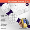 thumbnail image 2 of Plastic Pantry Organization and Storage Bins with Dividers – Perfect Kitchen Organization or Kitchen Storage – Fridge Organizer, 2 of 6