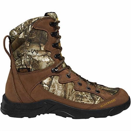 LaCrosse Men s 542162 Clear Shot 8 800G Waterproof Hunting Boots Realtree Edge - 9W