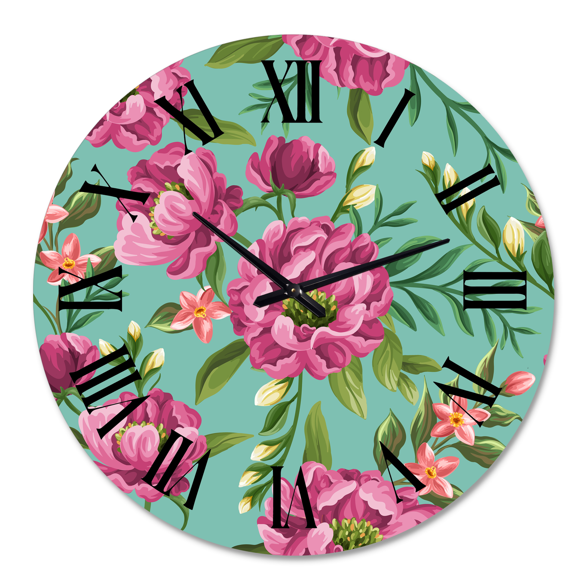 Designart 1 in Quartz Traditional Wall Clock
