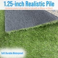 thumbnail image 3 of 31 in. Wide x Cut-to-Length — All-Weather Durable, Easy-Clean Drainage-Backed, Kid and Pet Safe, Realistic Soft Artificial Grass Runner, 3 of 13