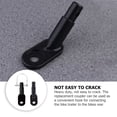 thumbnail image 3 of HAMPPLIES 2Pcs Bike Trailer Coupler Black Trailer Hitch Connector Heavy Duty Replacement for Bikes, 3 of 8