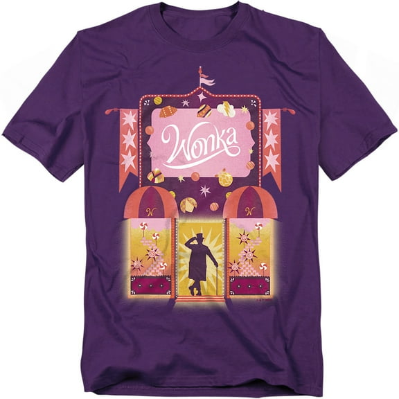 Willy Wonka And The Chocolate Factory T-Shirt Shop Unisex Graphic Tee For Men & Women