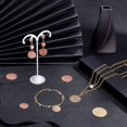 thumbnail image 2 of 24pcs Blank Stamping Tags 3 Sizes Brass Blank Pendants 18/25/30mm Metal Flat Round Tag Charms with 1mm Hole DIY Craft Making Red Copper/Antique Bronze, 2 of 6