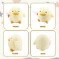 thumbnail image 2 of Cute Duck with Knife Plushies Toy, Soft Stuffed Animal Plush Doll Toys, Plush Throw Pillow Gifts for Kids Adults (Yellow), 2 of 3