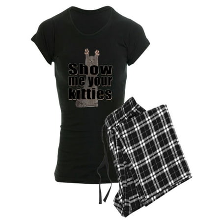 

CafePress - Show Me Your Kitties Pajamas - Women s Dark Pajamas