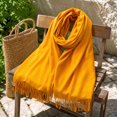 thumbnail image 4 of Lumtrix Tassel Scarf for Women and Men Winter Warm Long Scarves Large Travel Blanket Scarf Wrap N One Size, 4 of 5