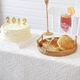 thumbnail image 2 of White Stereo Pattern Table Cloths Coffee Table Cloth Party Tablecloth, 2 of 6