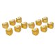 thumbnail image 5 of Velas De Té, Galvanoplastia Cálida 12 Piezas Luces LED En Forma De Vela Oro Romántico Para Boda ANGGREK Otros, 5 of 8
