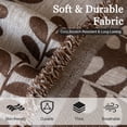 thumbnail image 2 of Jessy Home Sofa Cover Sofa Slipcover Couch Cover Protector Durable Multi-Function Furniture Cover for Dogs Cats Home Decor 71"x 150"Light Coffee, 2 of 9