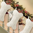 thumbnail image 6 of Event & Party Supplies,Dog Christmas Stocking Knit Stocking For Dogs Bone Shape Dog Stocking Christmas Large Pet Stockings Hanging Dog Christmas Stocking For Dogs Cats, 6 of 7
