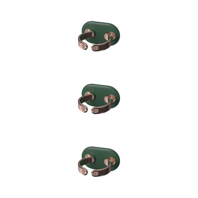 Ounissouiy Soporte para secador de pelo Organizador de estante de organización de pared autoadhesivo Impermeable Estante antideslizante a prueba de humedad Type1 NO1 Ounissouiy CBP377344