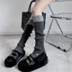 thumbnail image 3 of Calentadores térmicos de invierno para piernas, calcetines largos, puños para botas, almohadillas para mallas para mujeres y niñas, el mejor regalo de Navidad, 3 of 5