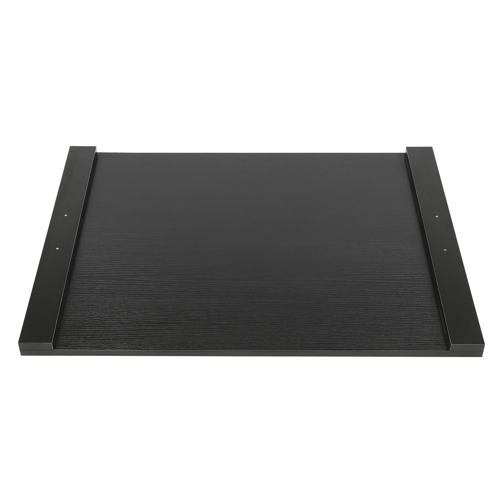 30” X 22” Stove Top Cover Board – Solid Wood Counter Space Extender with Handles, Extra Large Kitchen Workspace & Stove Protection, Stylish Black Melamine Finish