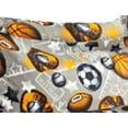 thumbnail image 3 of Gorgeous Home Linen 6-Pieces Kids Twin Bed in a Bag Football Reversible with Sheets and Dressing Pillow, 3 of 5