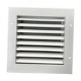 thumbnail image 3 of Rejilla de ventilación de aire con palanca de ajuste de suministro de aire, rejillas de barra lineal cuadradas modernas y duraderas 20cmx20cm, 3 of 9