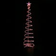 thumbnail image 4 of Northlight Set of 3 Lighted Multi-Color Spiral Christmas Trees - 3', 4', and 6', 4 of 9