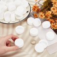 thumbnail image 3 of 100Pcs White Plastic Bottle Caps 39mm Inner Diameter Tamper Seal Lids 1.6x0.6 Inch Bottle Jug Storage Cap Lids Replacement Caps Twist Cap for Juice Bottles Dispenser Caps, 3 of 9