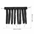 thumbnail image 3 of Heatless Curling Rod Headband Lazy Curler Headband Make Hair Soft and Shiny Hair Black, 3 of 4