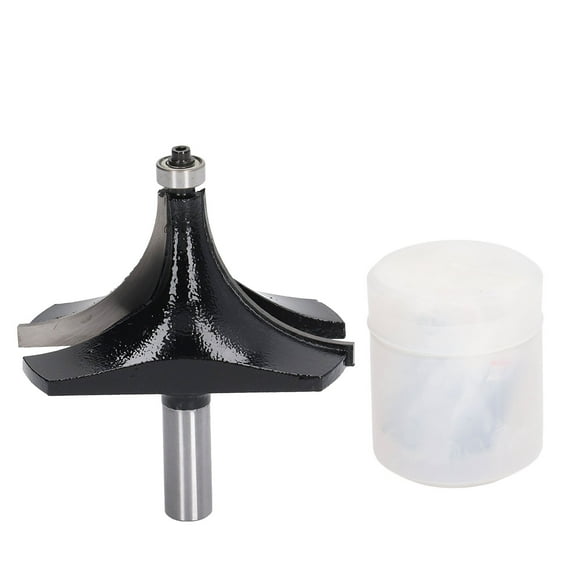 Oubit Shank Router Bit,Roundover Router Bit 1/2in Trimming Router Bit Round Over Router Bit Sturdy Construction